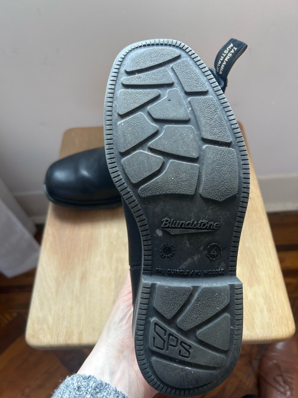 Blundstone Black Leather Boots - Picture 3 of 6